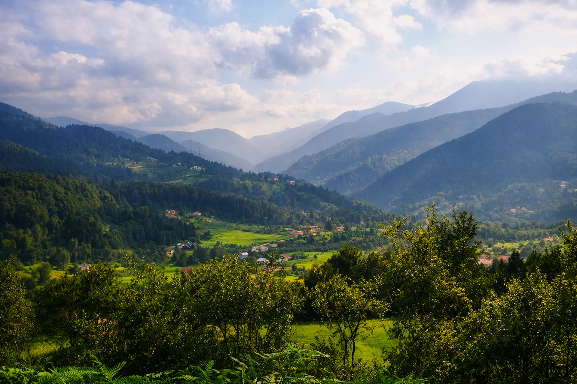 Çayıriçi'nden Fol Vadisi'ne bakış